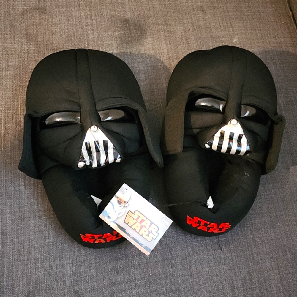 STAR WARS Slippers Sz 7/8 *BNWT*